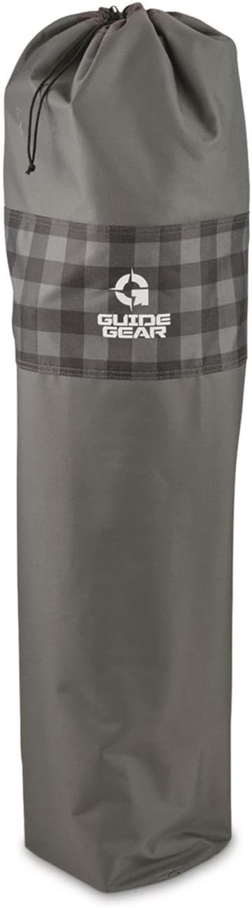 Guide Gear Oversized XL Comfort Padded Mammoth Camping Chair; Includes Carry Bag, Portable, Folding, Large Camp Lounge Chairs for Outdoor, Adults, Men and Women, Heavy-Duty 500-Pound Capacity Green