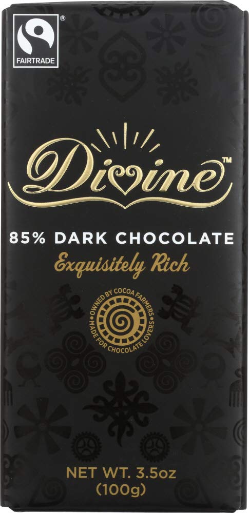 Divine 85% Dark Chocolate 100g - Pack of 2