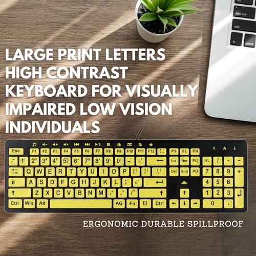Clevy Large Print Computer Keyboard