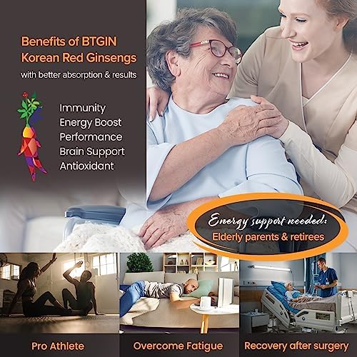 Saponin Hanppuri Everyday Korean Red Panax Ginseng Extract Stick - 3000mg High Potency Liquid Supplement - Caffeine Free Energy & Immune Support