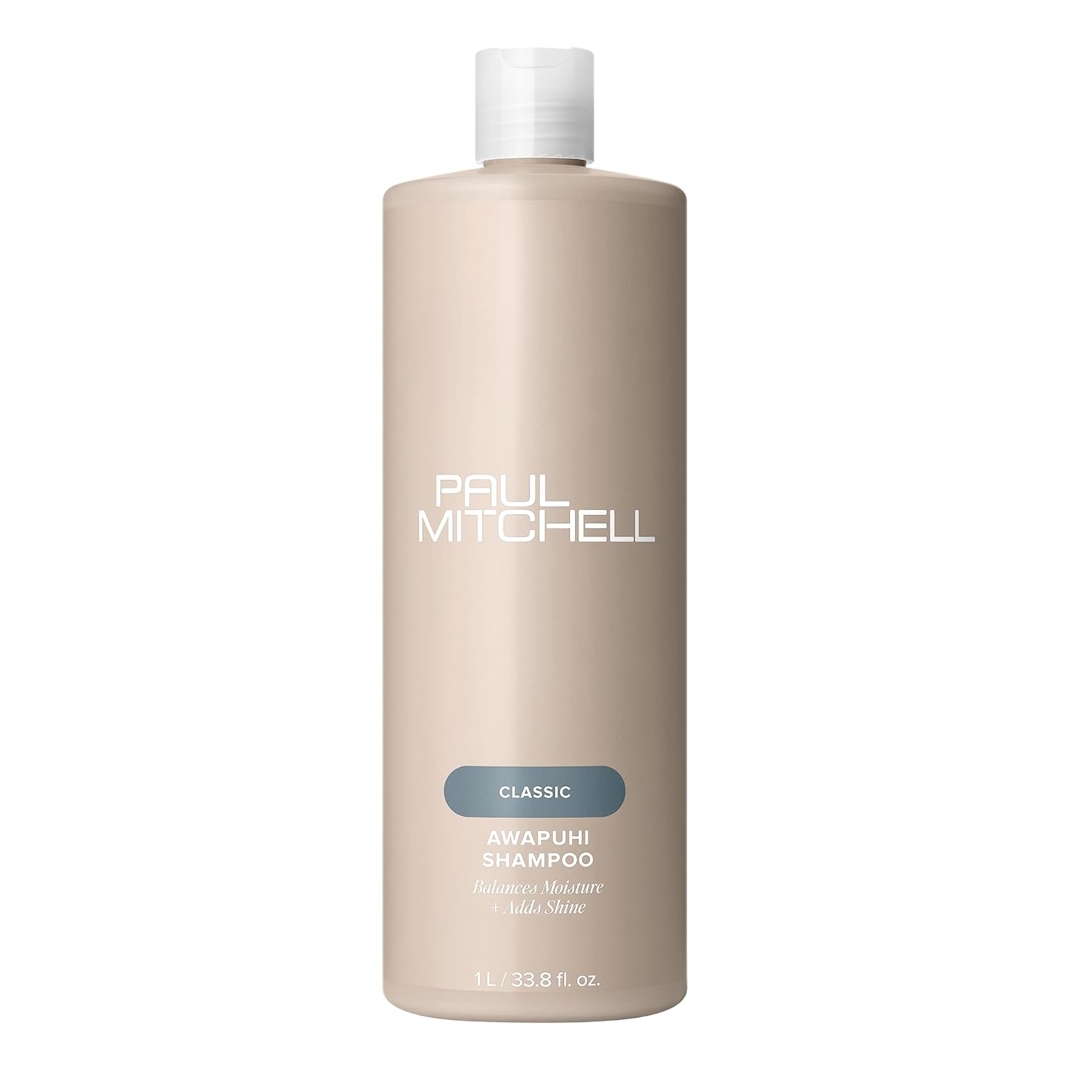 Paul Mitchell Awapuhi Shampoo, Balances Moisture + Adds Shine, For All Hair Types, Especially Fine + Static-Prone Hair