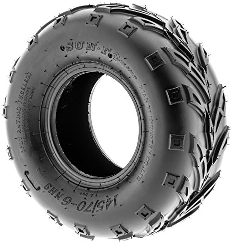 SunF A004 ATV UTV Off-Road Tire 22x10-10, 6 PR, Track & Trail, Tubeless