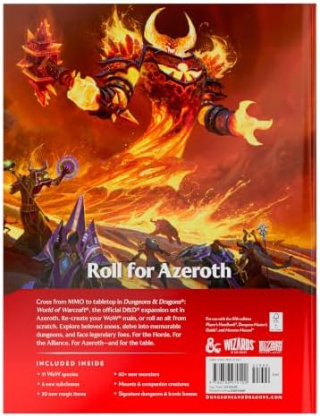 Dungeons & Dragons: World of Warcraft | D&D Gameplay Expansion Book
