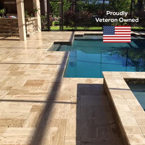 1 Gal. DOMINATOR Stone+ Gloss Clear Acrylic Sealer | Satin Finish Stone Sealer