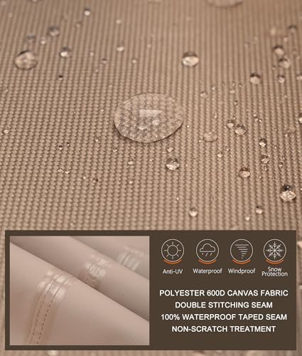 ULTCOVER Waterproof Patio Chair Cover, 35W x 38D x 34H in