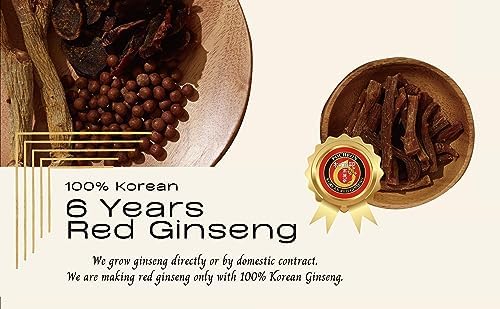 Pocheon 240g(8.5oz), 100% Pure Korean 6Years Root Panax Red Ginseng Extract Royal, 70% Solid State, Saponin, Natural Immune Support
