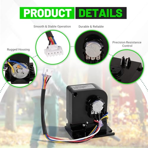 Resistance Motor 6V 411458 Brake Tension Motor Compatible with Nordic Track ProForm Tour DE France Smart Power 10.0 Stationary Bike Elliptical