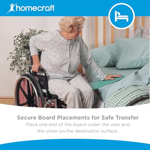 Days Curved Transfer Board with Handles, 27-5/8" 336 lbs. Capacity