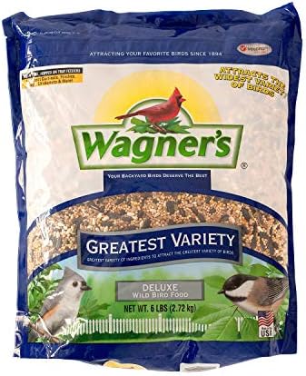 Wagner's 62034 Greatest Variety Blend Wild Bird Food, 6-Pound Bag