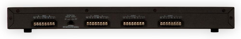 Theater Solutions TS6DV Dual Input 6 Zone Speaker Selector Box Volume Controls