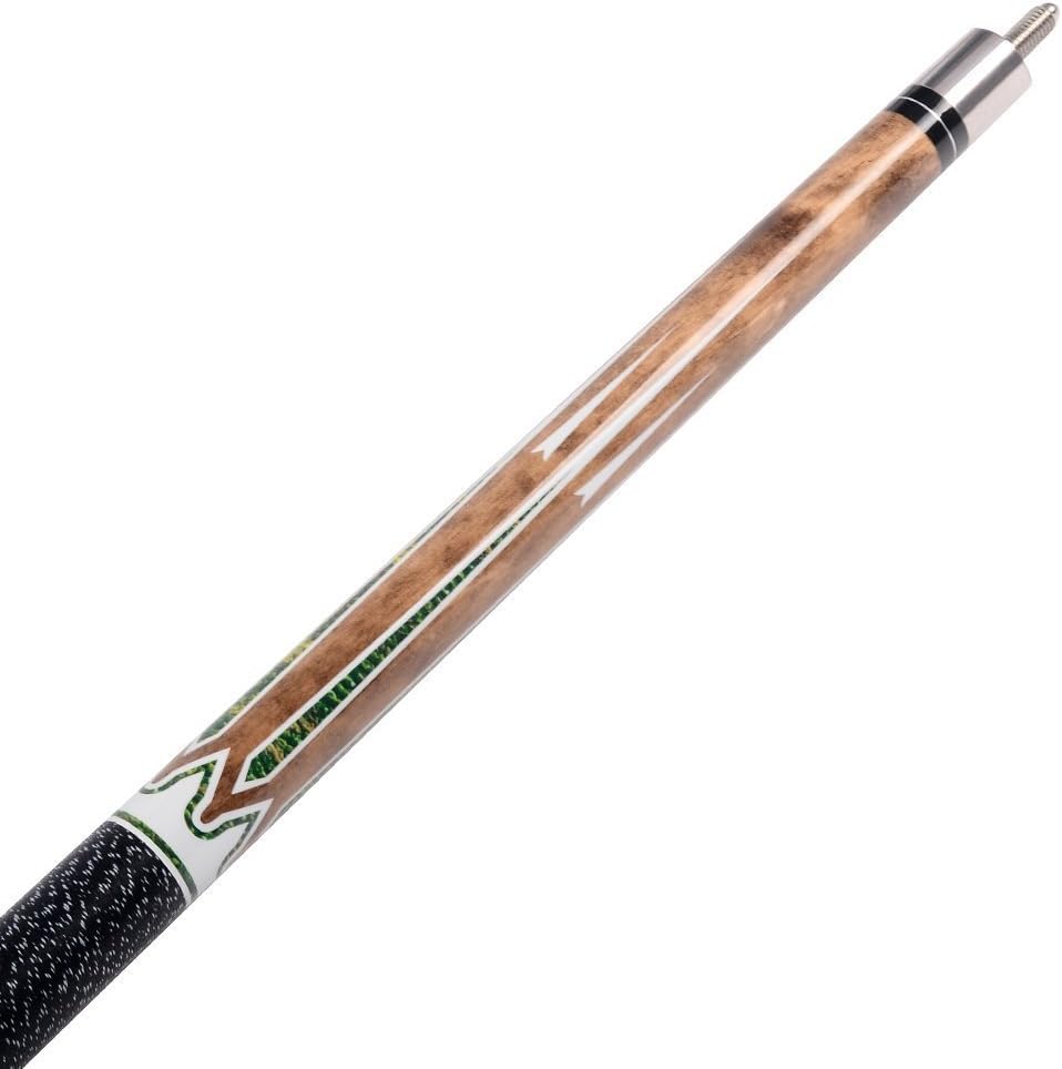 CUESOUL 58 Inch 19oz/20oz Maple Billiard Stick Pool Cue Set 11.5mm/13mm Tip[Weight Adjustable]