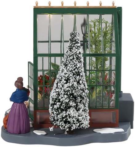 Lemax Christmas Village Victorian Greenhouse Battery Operated (4.5V) - 84347