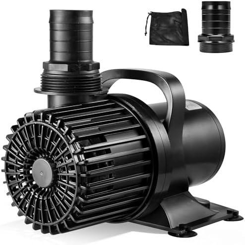 VIVOHOME 100W Pond Pump, 1600GPH Submersible Water Pump for Koi Pond