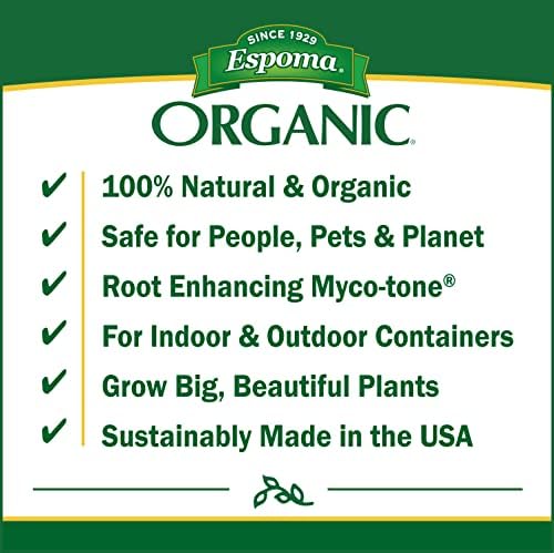 Espoma Organic Seed Starter Premium Potting Soil Mix - All Natural & Organic Seed Starting Mix with Mycorrhizae. for Organic Gardening, 8 qt, Pack of 1