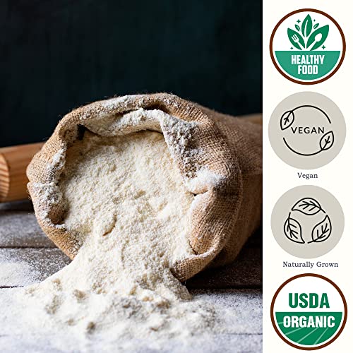 Organic Einkorn Farro Grain 4.8 lb - Einkorn Wheat Berries Bulk Whole | Ancient Grains Ideal for Soup, Flour, Bread - High in Fiber - USA Grown | USDA Certified | Vegan | Non-GMO