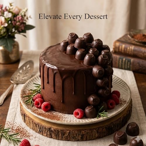 ANDY ANAND CHOCOLATIER Sugar Free Belgian Dark Chocolate Cherry Cordials - Plant Based