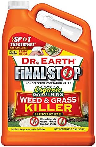 DR Earth Final Stop Ready-to-Use Natural Herbicide, 1 Gallon