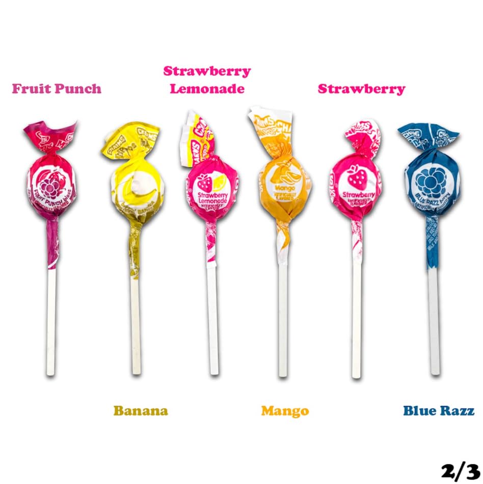 Charms Mini Pops Lollipops, Assorted Flavors, 400 Count (Pack of 1)