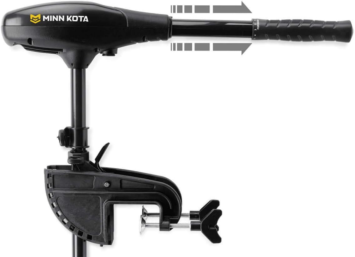 Minn Kota Endura Max Transom-Mount Electric Trolling Motor – 45 Lb. Thrust, 36 in. Shaft, Freshwater