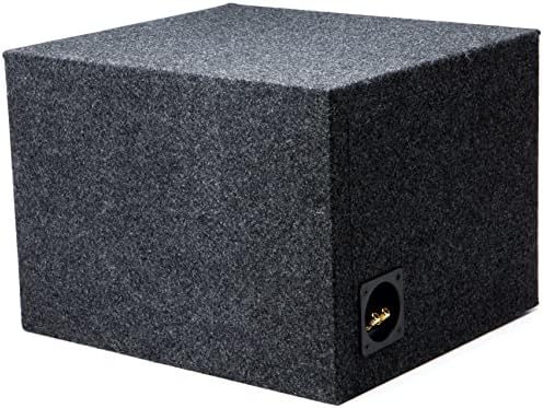 12 Inch Ported Subwoofer Box Single Vented Sub Enclosure 5/8" MDF - ASC | Empty speaker housing for your driver, deep bass tuning