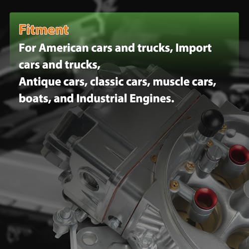BR-67199 Carburetor for Holley 650 Cfm Race Series Mechanical Secondary Carburetor 4 Barrel 4150 Square Bore No Choke Dual Inlet