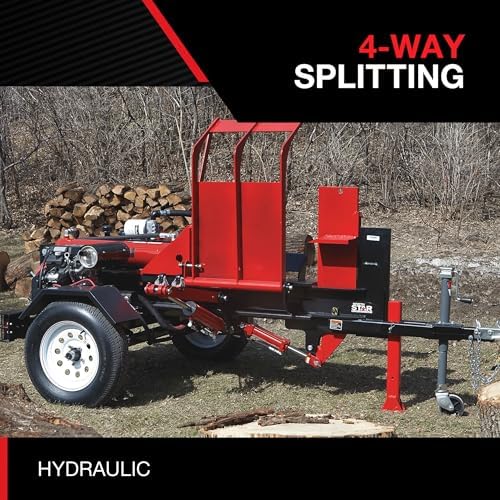 NorthStar Horizontal Log Splitter with Log Lift — 42-Ton, 688cc Honda GX630 Engine