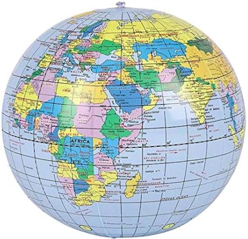 Rhode Island Novelty Inflatable Globe Replica 16-inch
