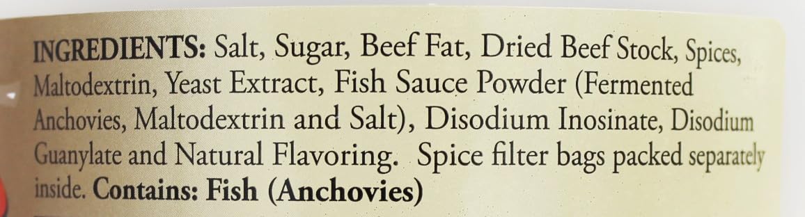 Quoc Viet Foods Beef Flavored "Pho" Soup Base 10oz Cot Pho Bo Brand