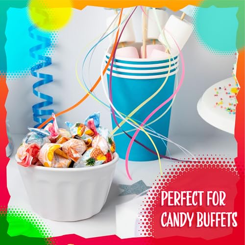 Arcor Fruit Filled Hard Candy, Bon Bons Candy, 2 Lb Bag | Hard Candy Individually Wrapped, Orange, Cherry, Lemon, Strawberry, Pineapple