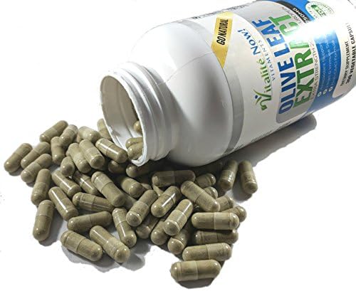 Olive Leaf Extract Super Strength Non-GMO with 20% Oleuropein | Immune Support Supplement - Joint Relief - Up to 4 Months - 750mg Capsules