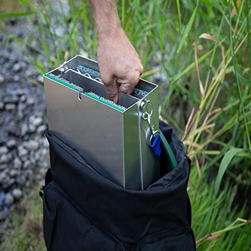 ASR Outdoor 50" Gold Sluice Box Folding Aluminum Prospecting Equipment