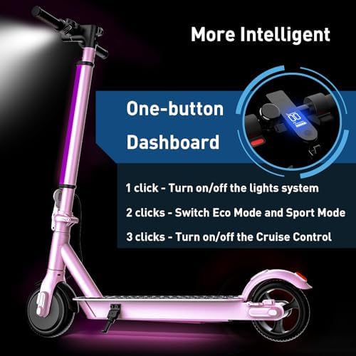 Hiboy S2 Lite Electric Scooter for Teens, 13 MPH, 10.6-Mile Range