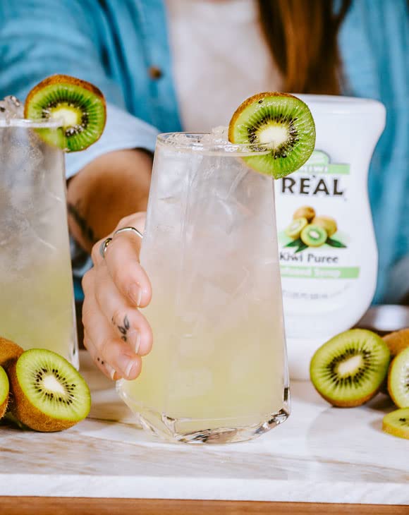 Reàl Infused Exotics Tropical Fruit Syrup Variety, 16.9 Fl Oz, 6 Pack | Coconut, Mango, Passion Fruit, Pineapple, Kiwi | Drink & Recipe Use