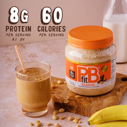 PBfit Cocoa Peanut Butter Powder 30 Oz, Peanut Spread with 6g Protein