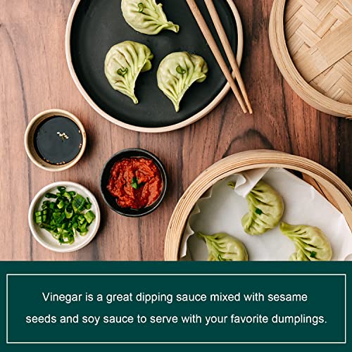 Soeos Chinkiang Vinegar, 16.9 fl oz (500ml), 3 Years Aged Black Vinegar | Chinese Black Vinegar, Zhenjiang Vinegar, Black Rice Vinegar