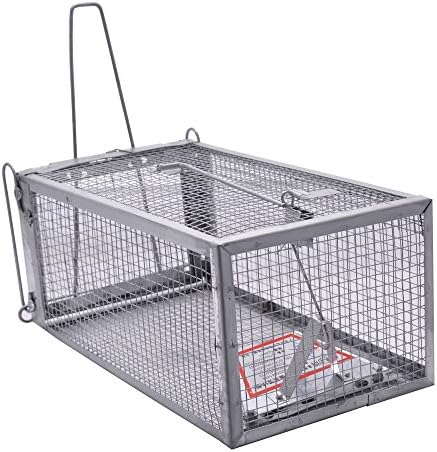 Quality Rat Trap, Humane Live Animal Mouse Cage Traps, Catch and Release Mice, Rats, Chipmunk, Pests