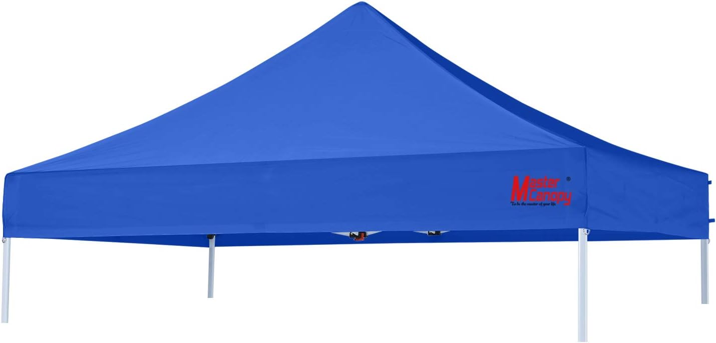 MASTERCANOPY 10x10 Replacement Pop Up Canopy Top for Kingkong Frame Gray