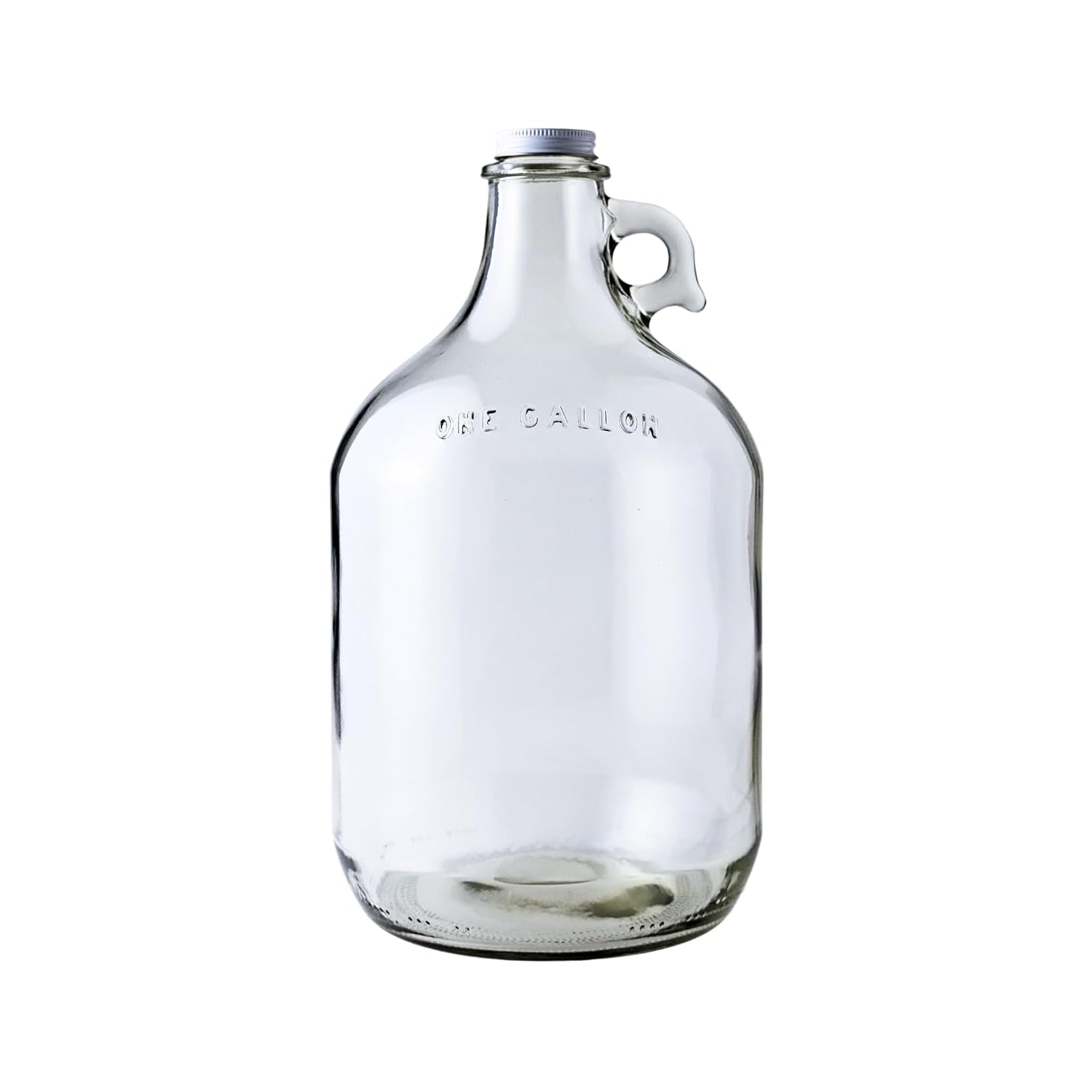 Home Brew Ohio 1 Gallon Glass Water Bottle Includes 38 mm Metal Screw Cap