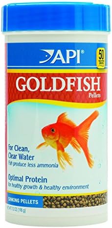 API BOTTOM FEEDER PELLETS WITH SQUID Fish Food 1.3-Ounce Container