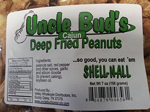 Cajun Deep Fried Peanuts - Eat 'em Shell & All