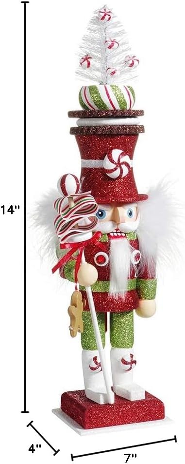 Kurt Adler 13.5-Inch Hollywood™ Candy Soldier Nutcracker