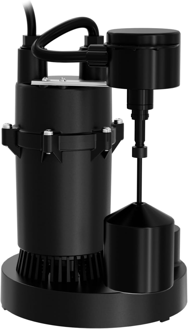 1/4 HP Laundry/Sink Tray Sump Pump (Model: SUM250ALV)