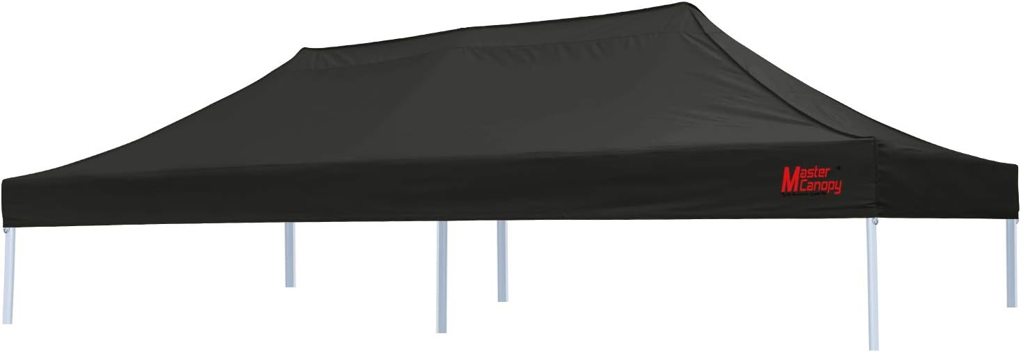MASTERCANOPY 10x10 Replacement Pop Up Canopy Top for Kingkong Frame Gray