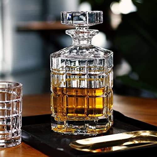 LUXU Whiskey Decanter,25 oz