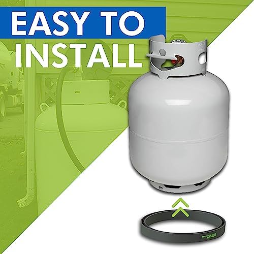 Mopeka Tank Halo - Propane Cylinder Gas Tank - Ring Base For Propane Tank - Cylinder Propane Tank - Compatible with Wireless Propane Gauges