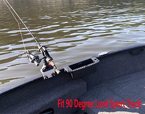 Brocraft Tool Holder For 90 Degree Boat Track System /Marine Caddy For Versatrack Track, Lund Sport Track