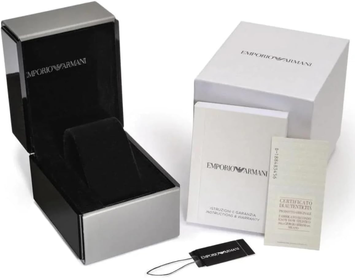Emporio Armani Women's Dress Watch with Stainless Steel Band