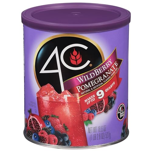4C Wild Berry Pomegranate Drink Mix 18.6 OZ