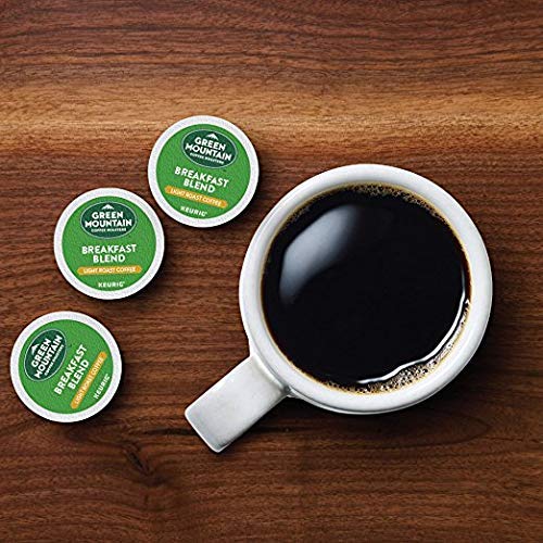 Green Mountain Coffee Roasters Breakfast Blend Single-Serve Keurig K-Cup Pods, Light Roast Coffee, 96 Count