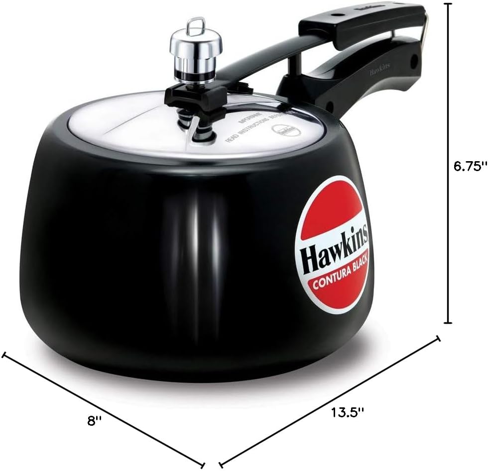 Hawkins Contura 3.5 Liters Hard Anodized Pressure Cooker